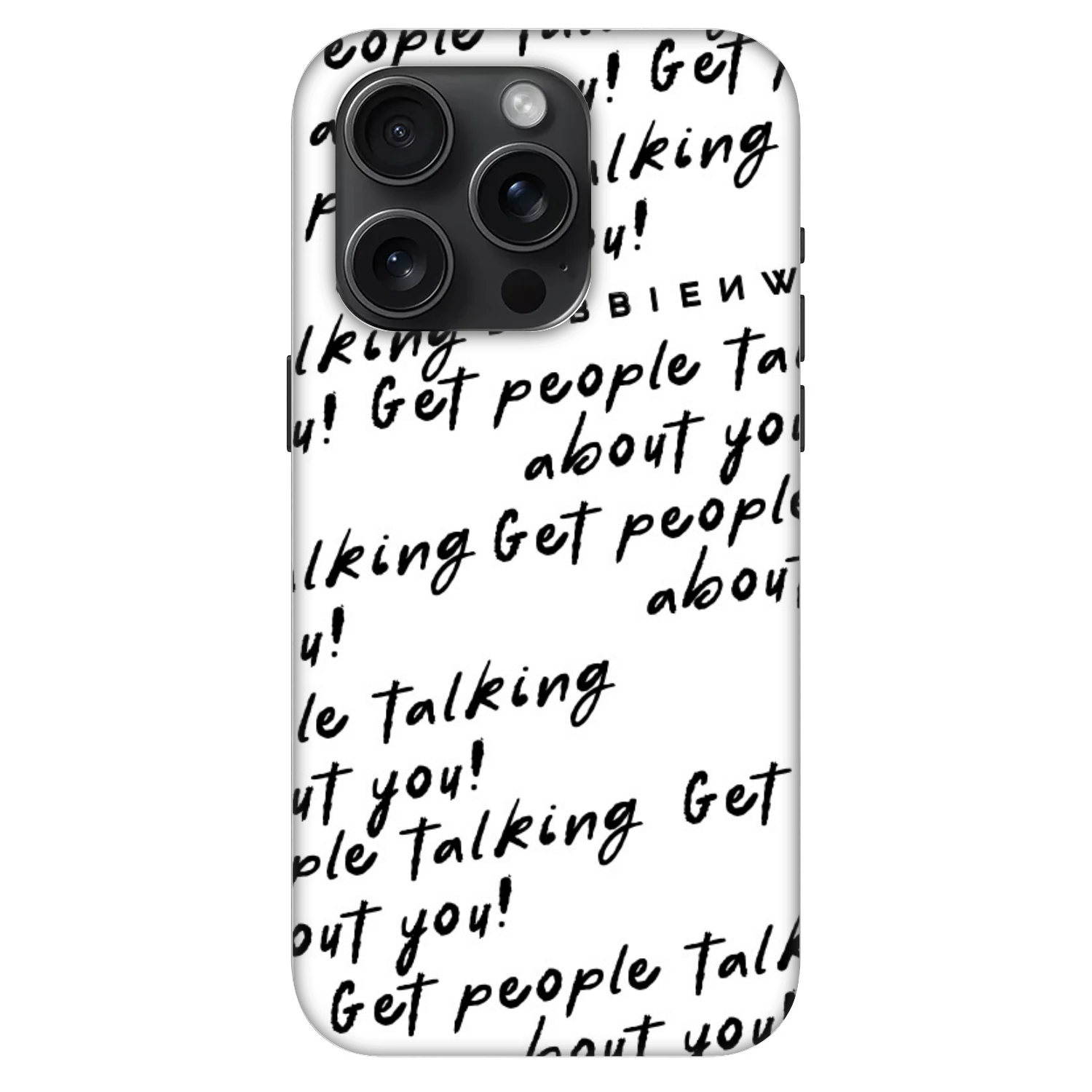 Picasee Fashion Case MagSafe für Apple iPhone 15 Pro - GET PEOPLE TALK ABOUT YOU
