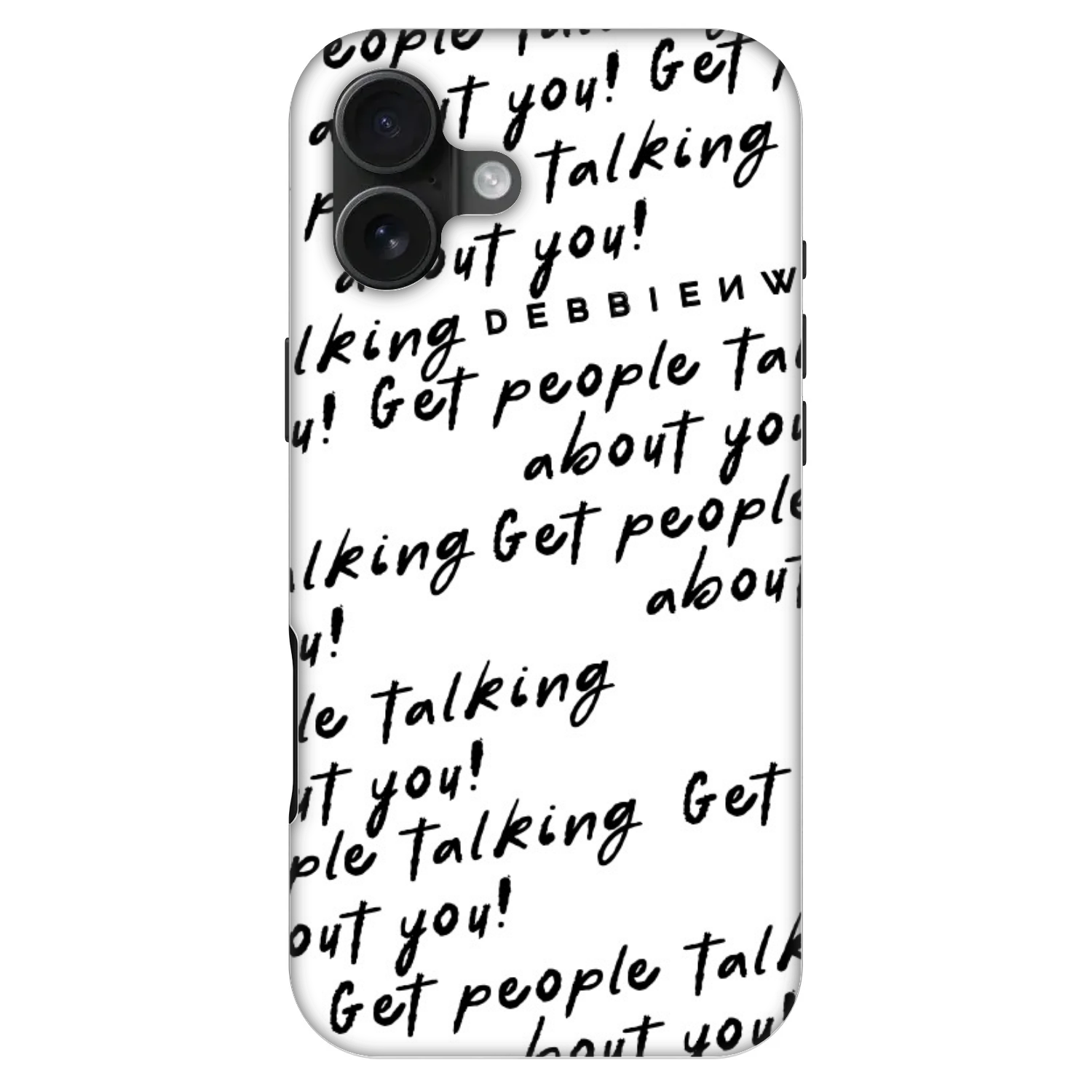 Picasee Fashion Case MagSafe für Apple iPhone 16 Plus - GET PEOPLE TALK ABOUT YOU