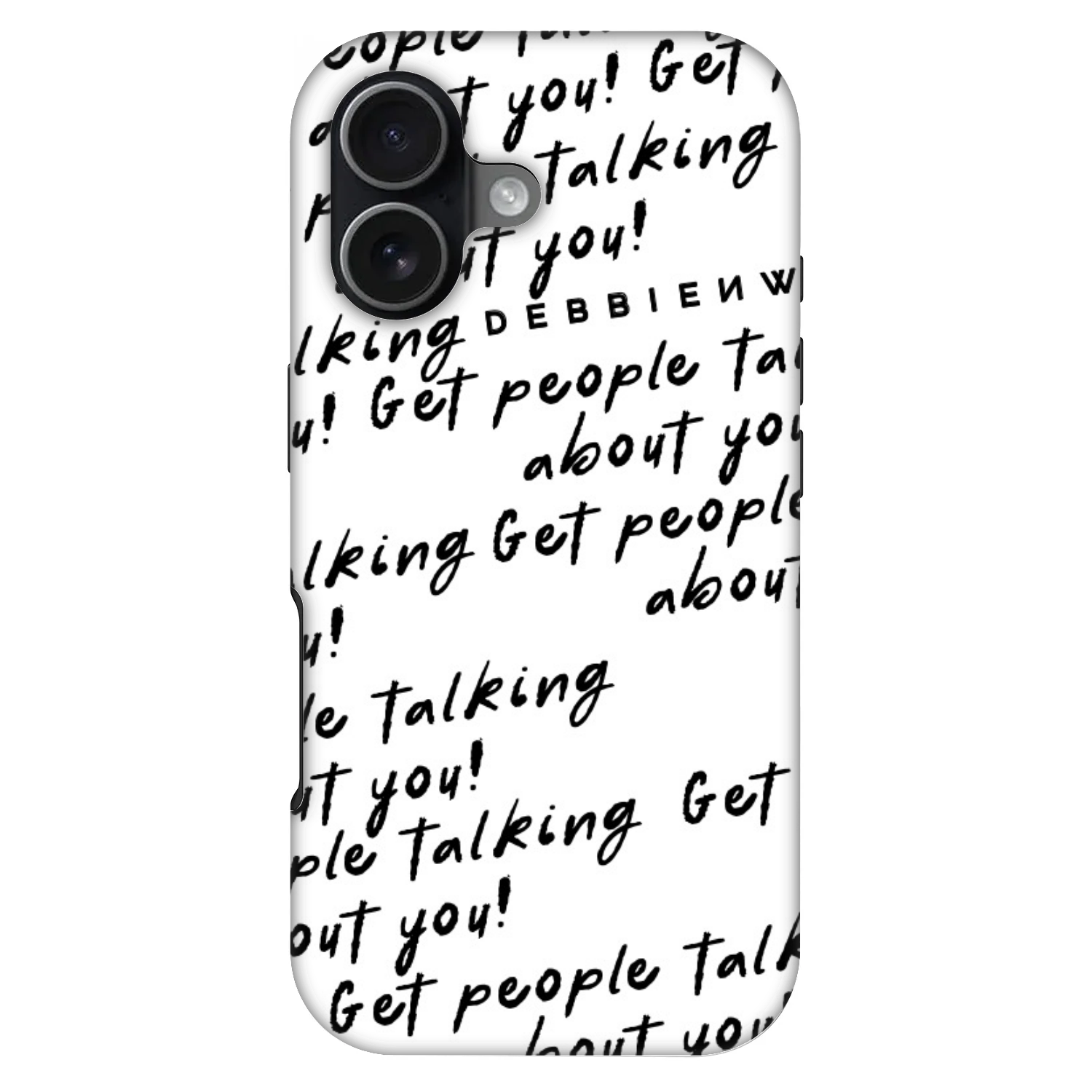 Picasee Fashion Case MagSafe für Apple iPhone 17 - GET PEOPLE TALK ABOUT YOU