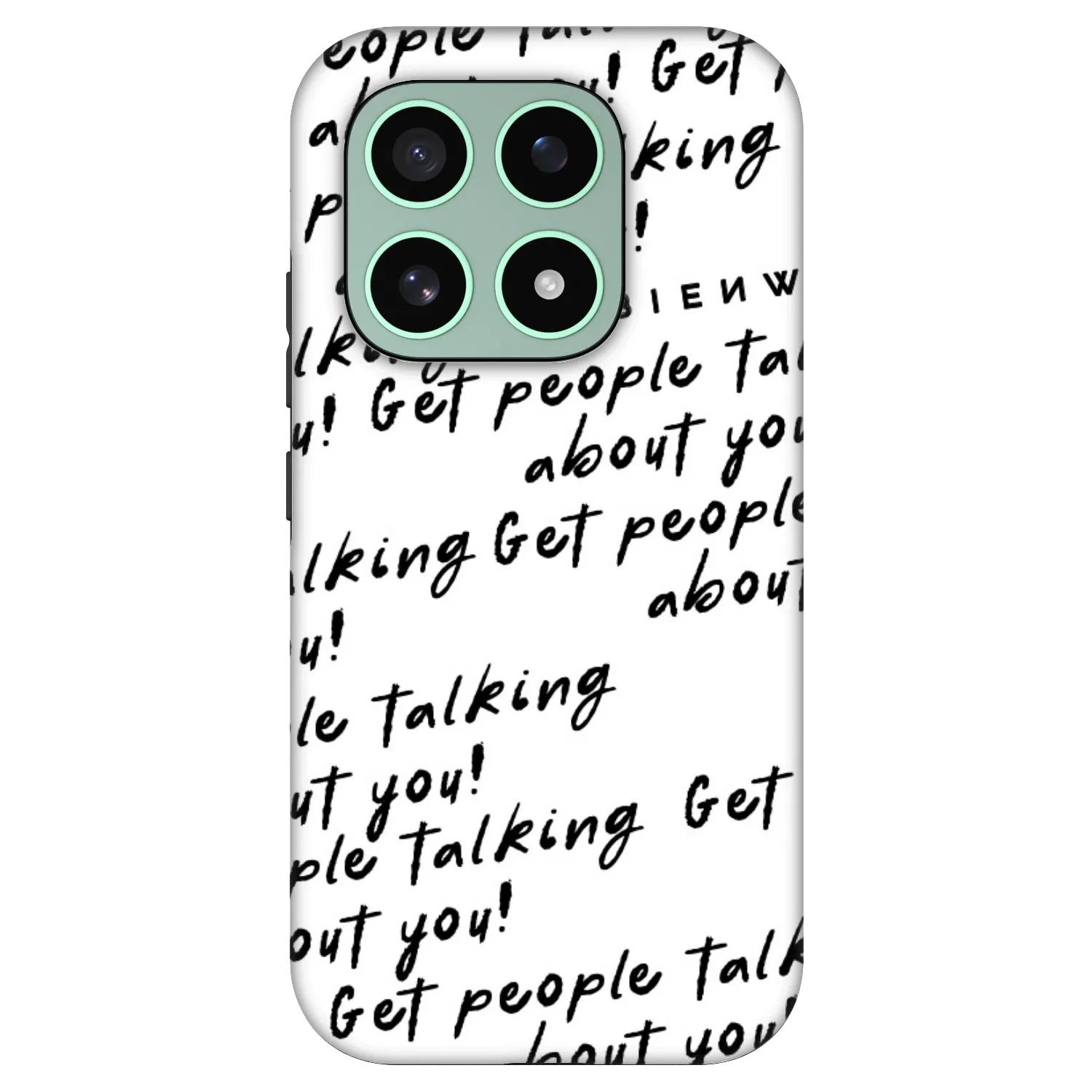 Picasee Fashion Case für Xiaomi 17 - GET PEOPLE TALK ABOUT YOU