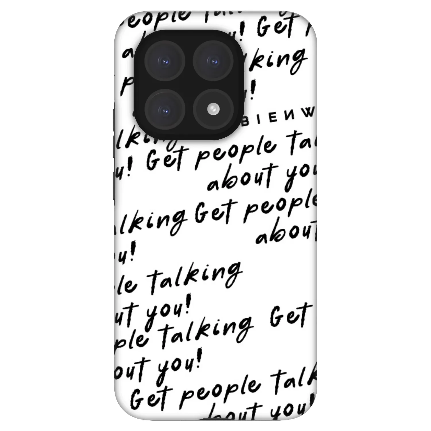 Picasee Fashion Case für Xiaomi 15T - GET PEOPLE TALK ABOUT YOU