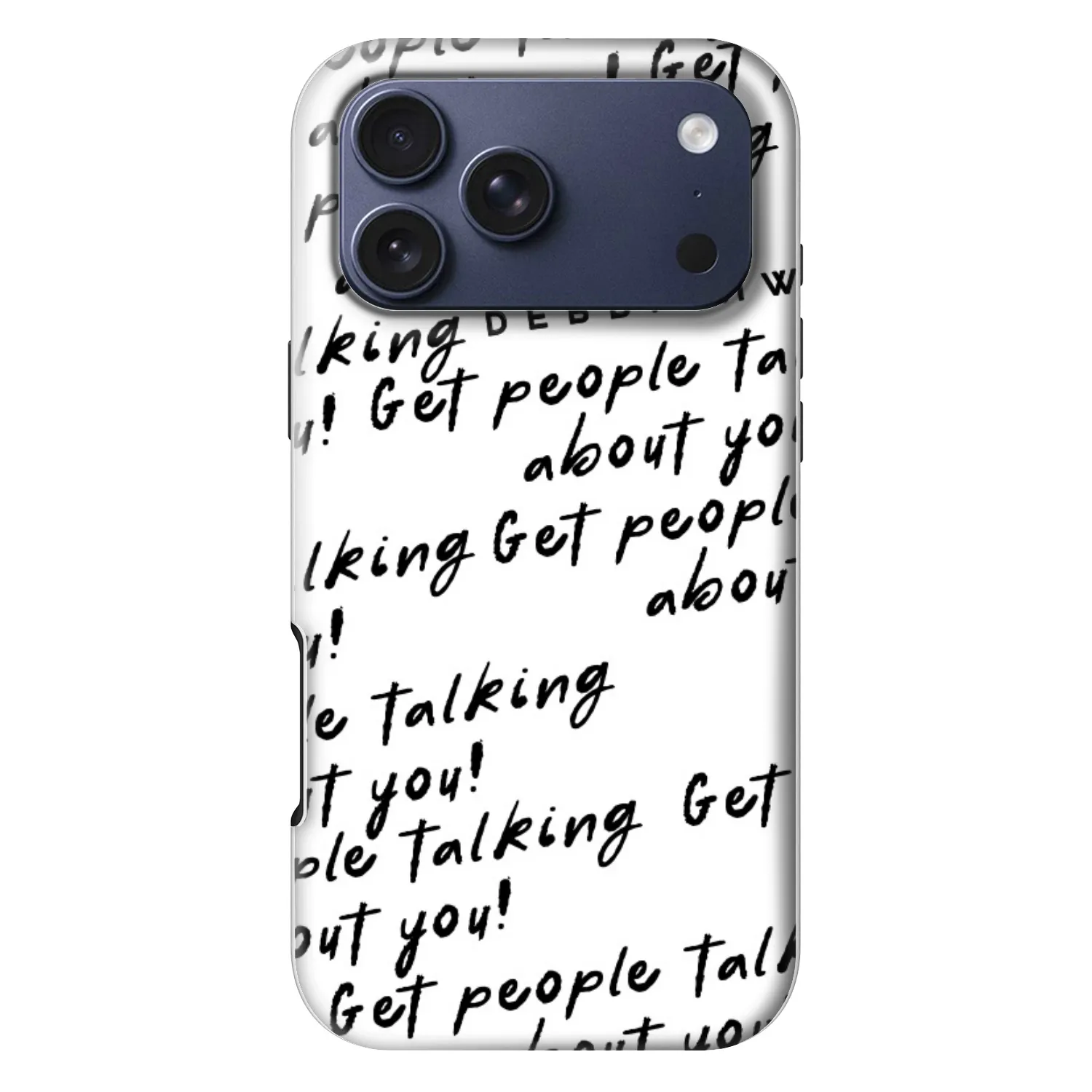 Picasee Fashion Case MagSafe für Apple iPhone 18 Pro Max - GET PEOPLE TALK ABOUT YOU