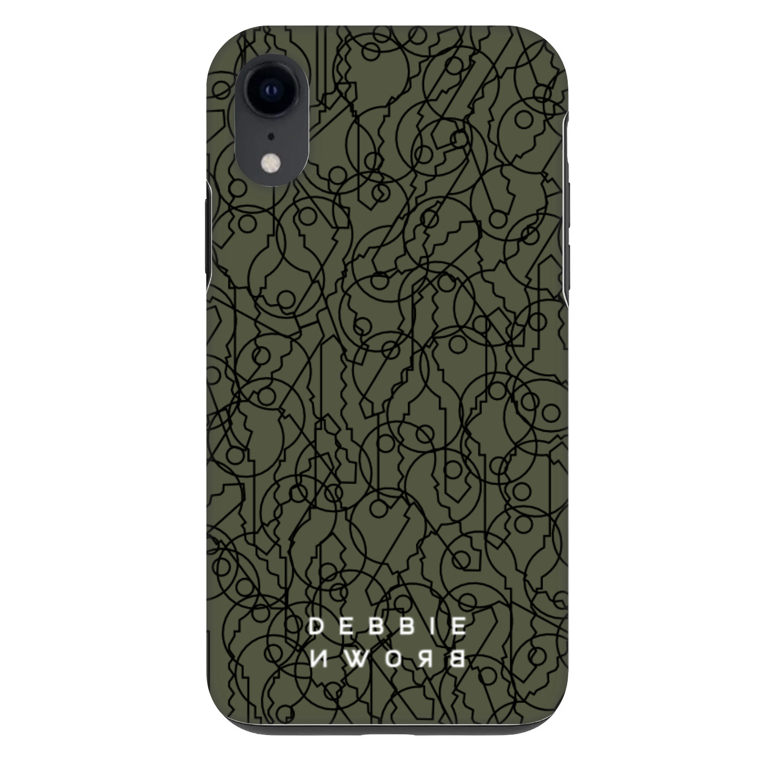 Picasee Fashion Case für Apple iPhone XR - UNLOCK YOURSELF