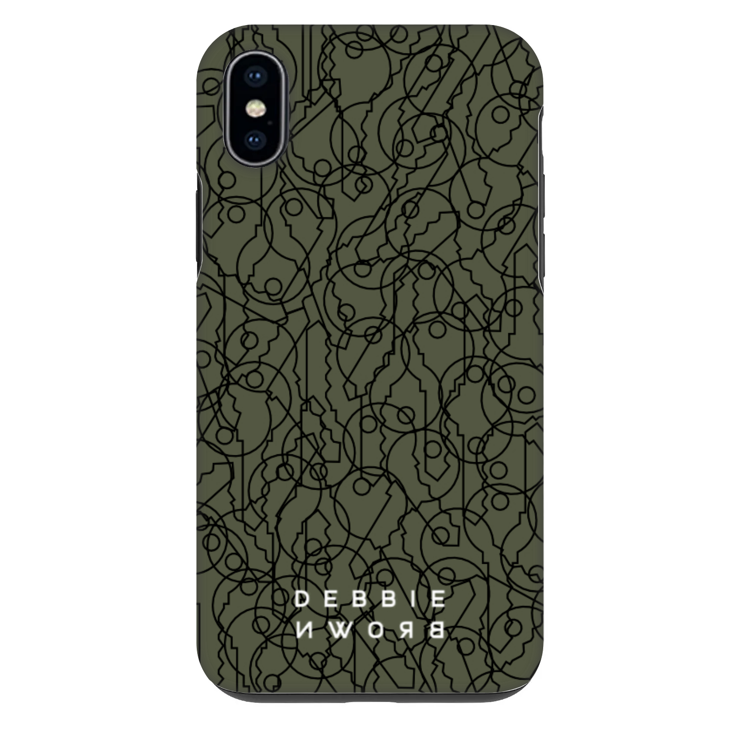 Picasee Fashion Case für Apple iPhone XS Max - UNLOCK YOURSELF