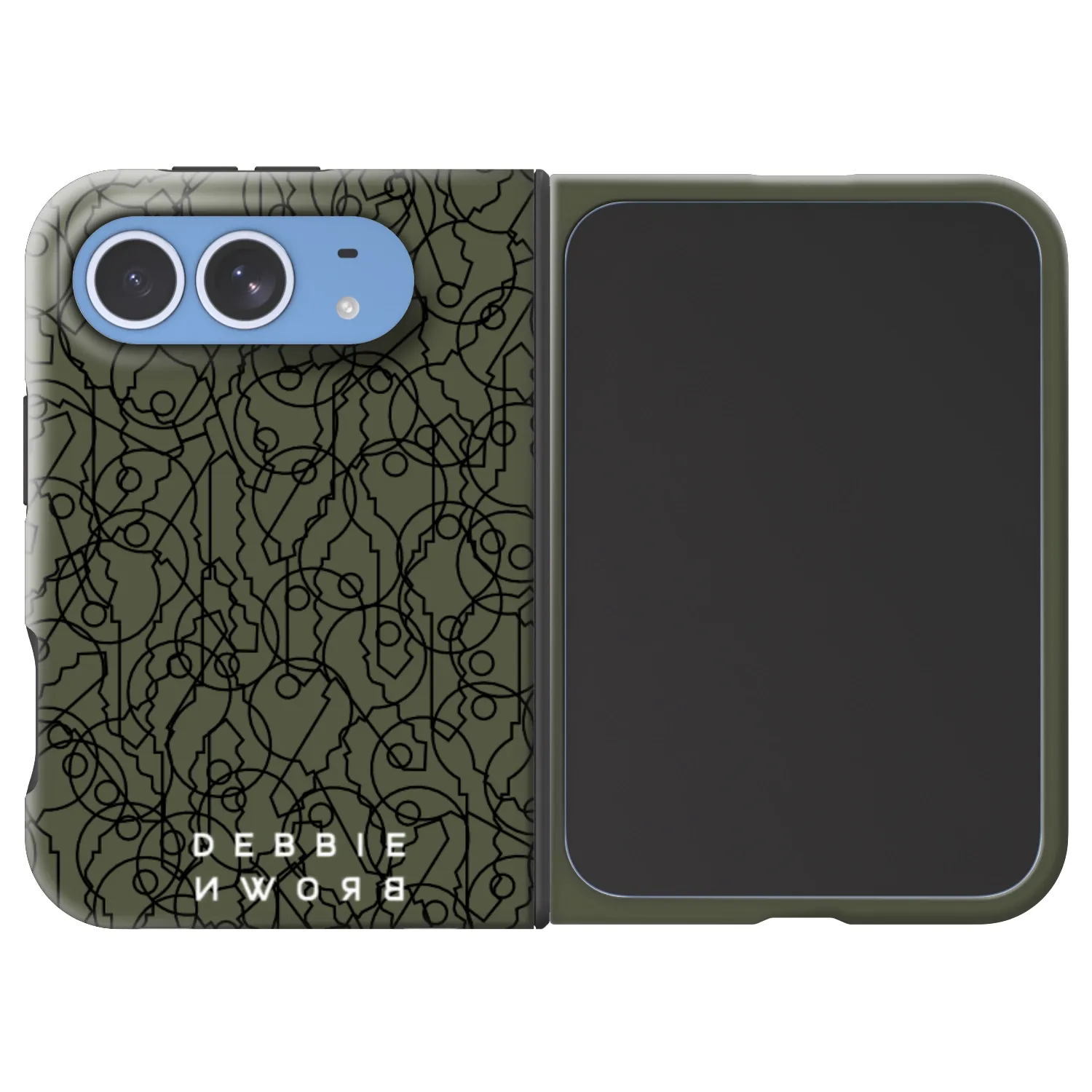Picasee Fashion Case MagSafe für Apple iPhone Duo - UNLOCK YOURSELF