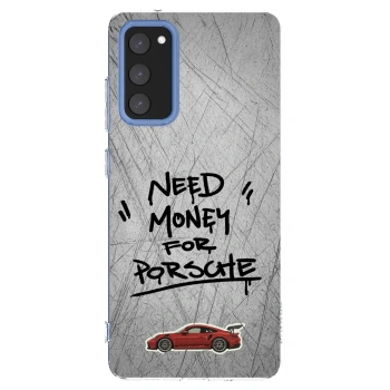 Picasee Samsung Galaxy S20 FE Hülle - Transparentes Silikon - Grey Drift