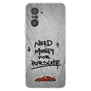 Picasee Xiaomi Poco F3 Hülle - Transparentes Silikon - Grey Drift