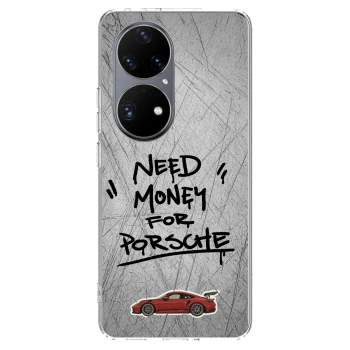 Hülle für Huawei P50 - Grey Drift