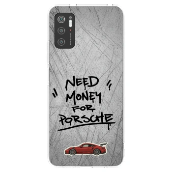 Picasee Xiaomi Poco M3 Pro 5G Hülle - Transparentes Silikon - Grey Drift