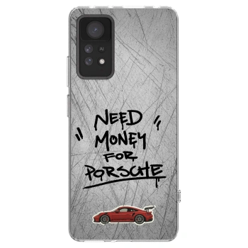 Picasee Xiaomi Redmi Note 11 Pro 5G Hülle - Transparentes Silikon - Grey Drift