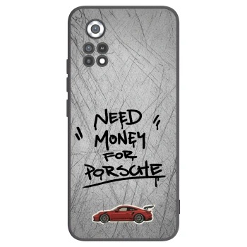 Picasee Xiaomi Poco X4 Pro 5G Hülle - Schwarzes Silikon - Grey Drift