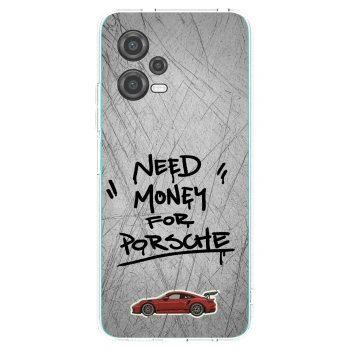 Picasee Xiaomi Poco X5 Hülle - Transparentes Silikon - Grey Drift