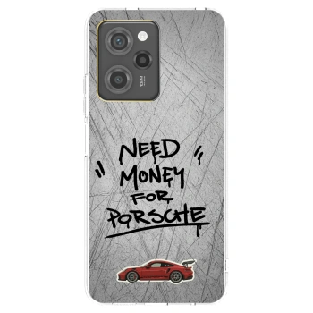 Picasee Xiaomi Poco X5 Pro Hülle - Schwarzes Silikon - Grey Drift