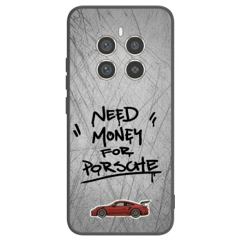Picasee Realme 12 Pro 5G Hülle - Schwarzes Silikon - Grey Drift