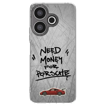 Picasee Xiaomi Redmi 13 4G Hülle - Transparentes Silikon - Grey Drift
