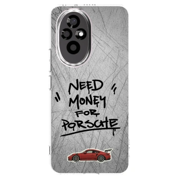 Picasee Honor 200 Pro 5G Hülle - Transparentes Silikon - Grey Drift