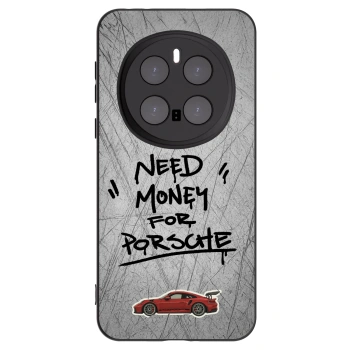 Picasee Honor Magic7 Pro 5G Hülle - Schwarzes Silikon - Grey Drift