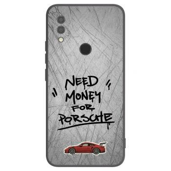 Picasee Xiaomi Redmi 7 Hülle - Schwarzes Silikon - Grey Drift