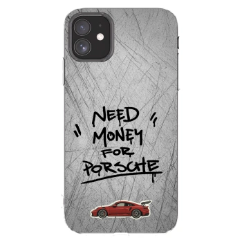 Picasee Apple iPhone 11 Hülle - Transparentes Silikon - Grey Drift
