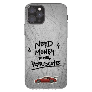 Picasee Apple iPhone 11 Pro Hülle - Transparentes Silikon - Grey Drift