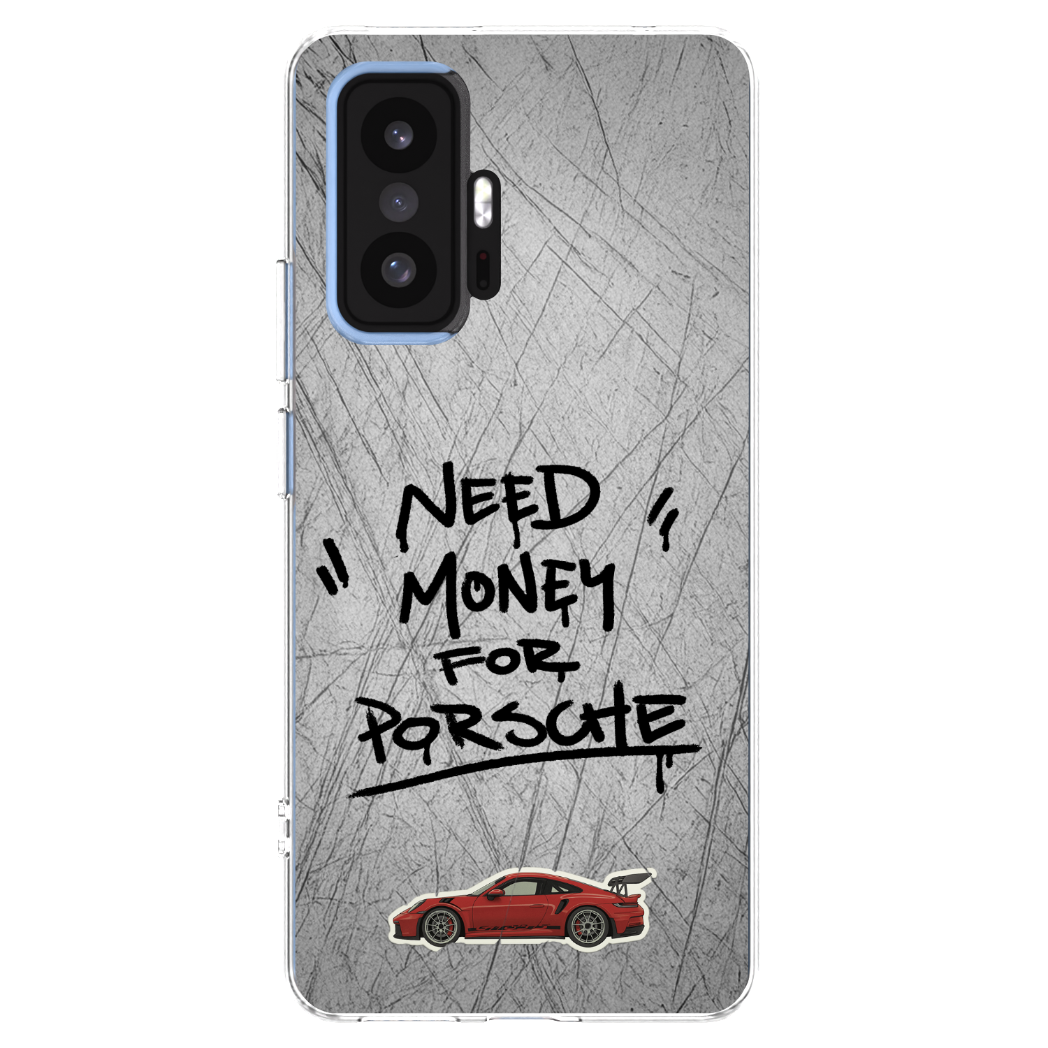 Picasee Xiaomi 11T Hülle - Transparentes Silikon - Grey Drift