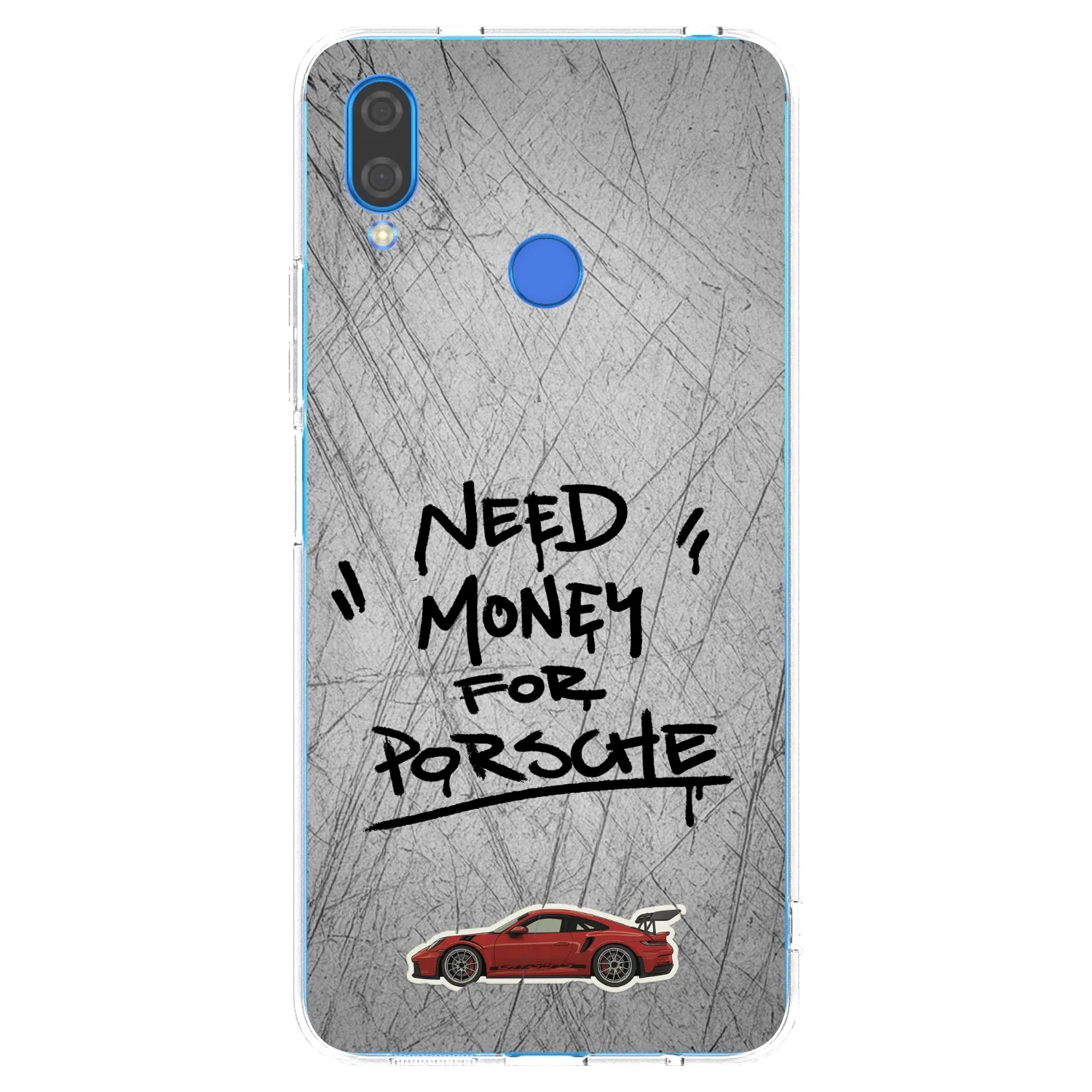 Picasee Huawei Nova 3i Hülle - Transparentes Silikon - Grey Drift