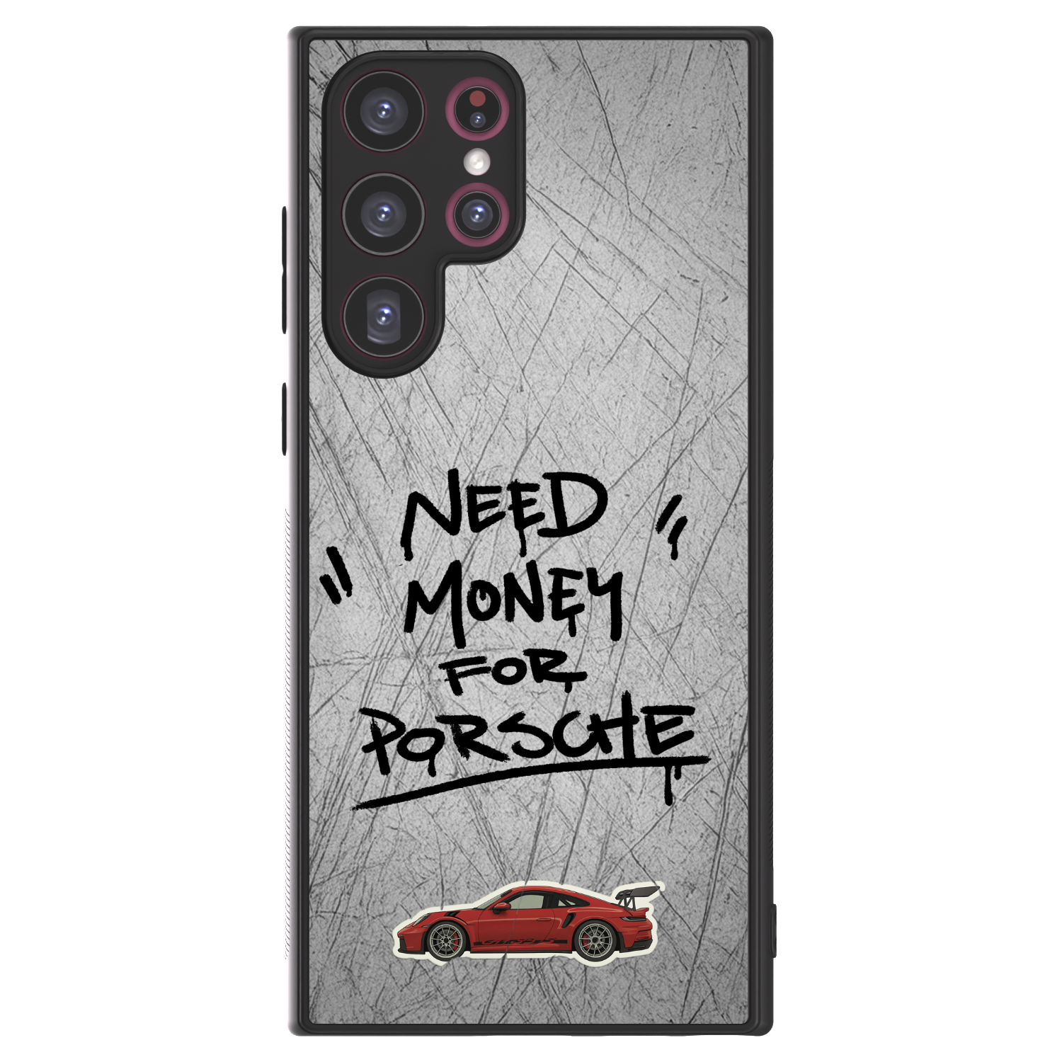 Picasee ULTIMATE CASE PowerShare für Samsung Galaxy S22 Ultra 5G - Grey Drift