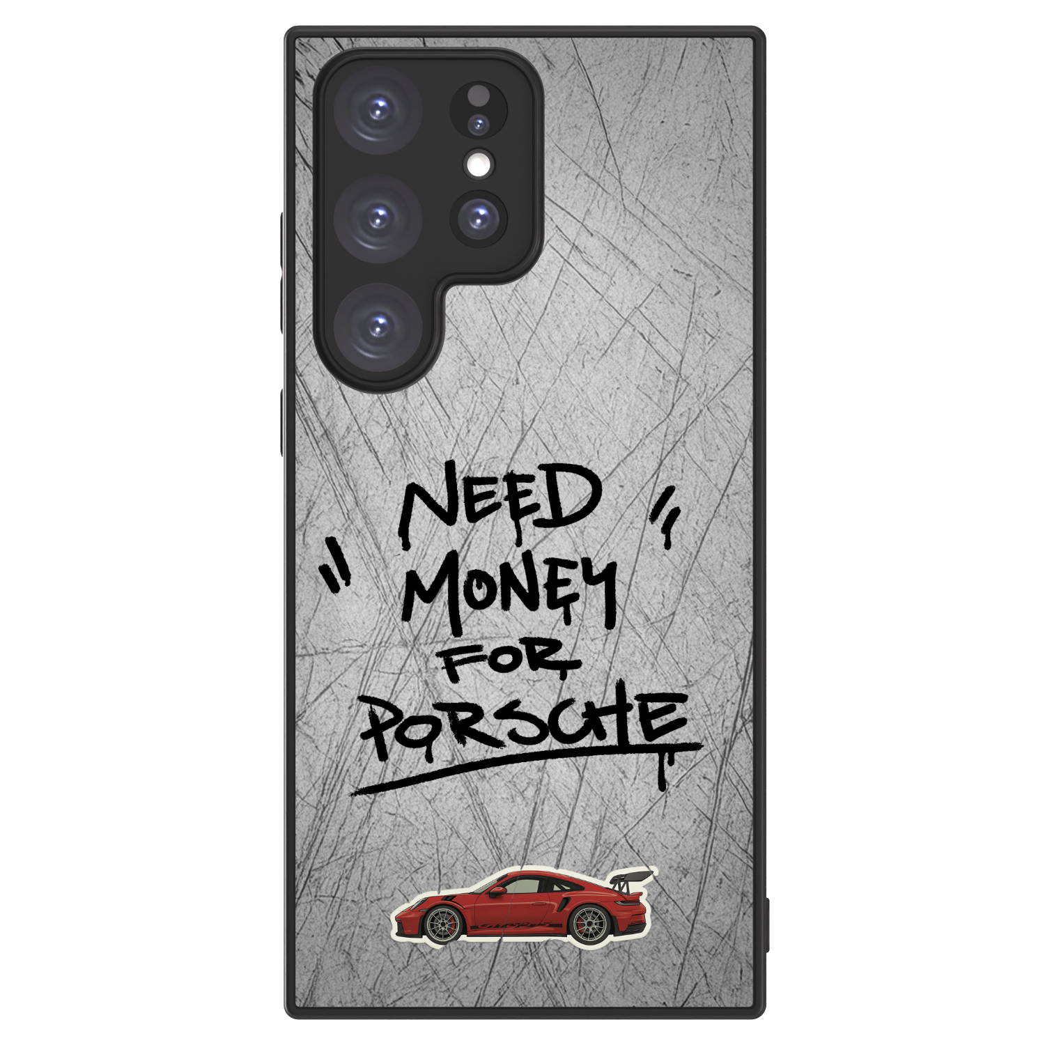 Picasee ULTIMATE CASE PowerShare für Samsung Galaxy S23 Ultra 5G - Grey Drift