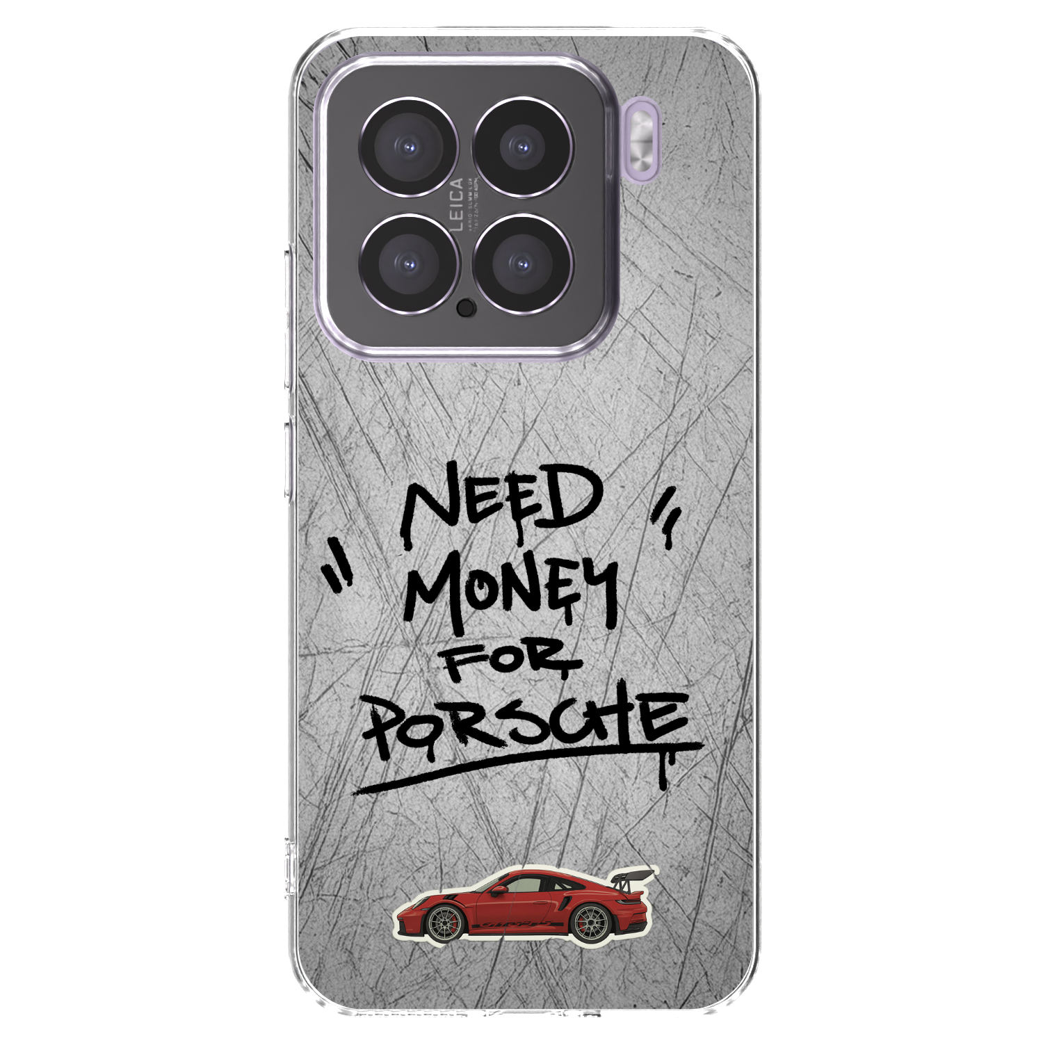 Picasee Xiaomi 15 Hülle - Transparentes Silikon - Grey Drift