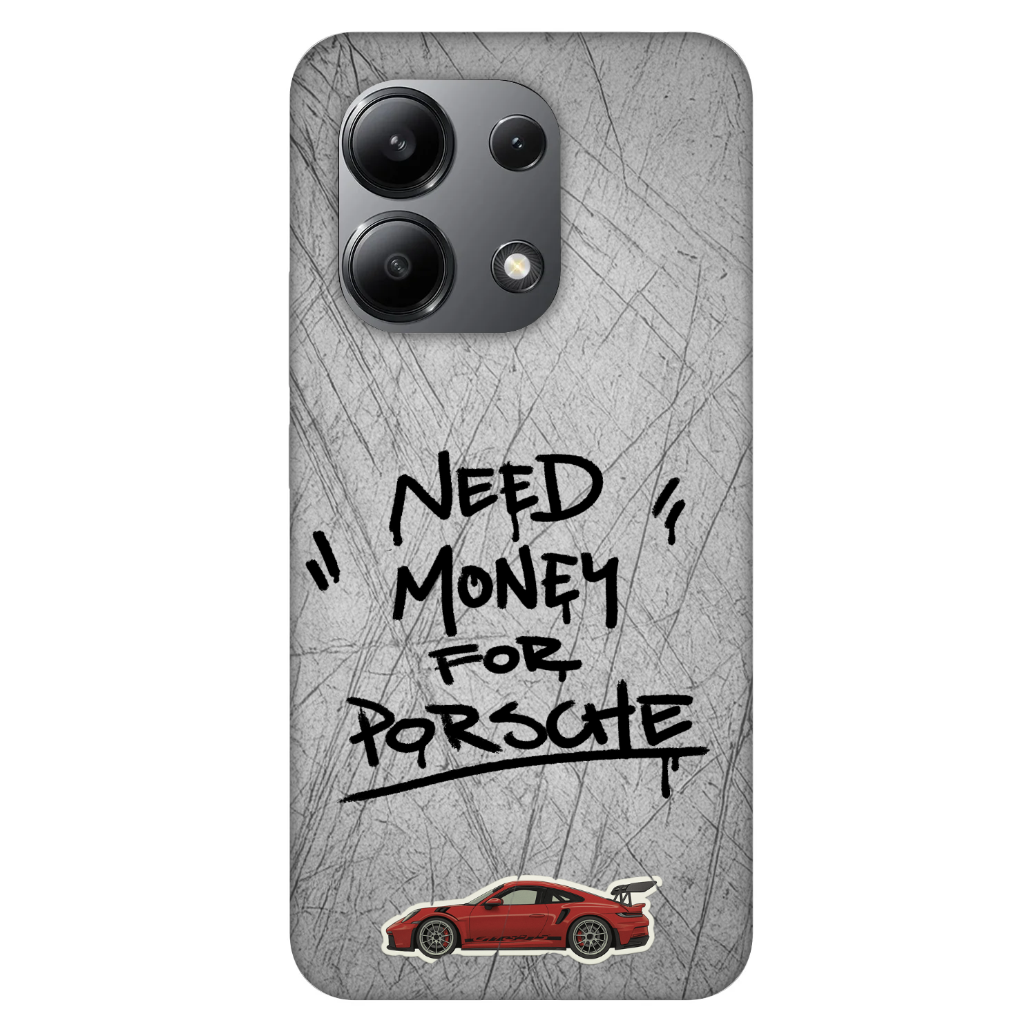 Picasee Fashion Case für Xiaomi Redmi Note 13 4G - Grey Drift