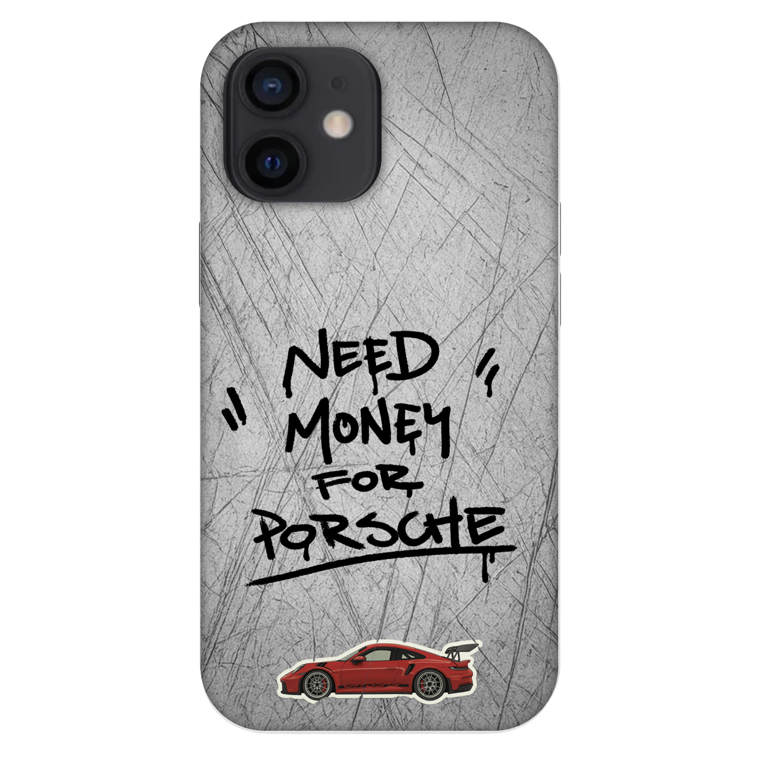 Picasee Fashion Case für Apple iPhone 12 mini - Grey Drift