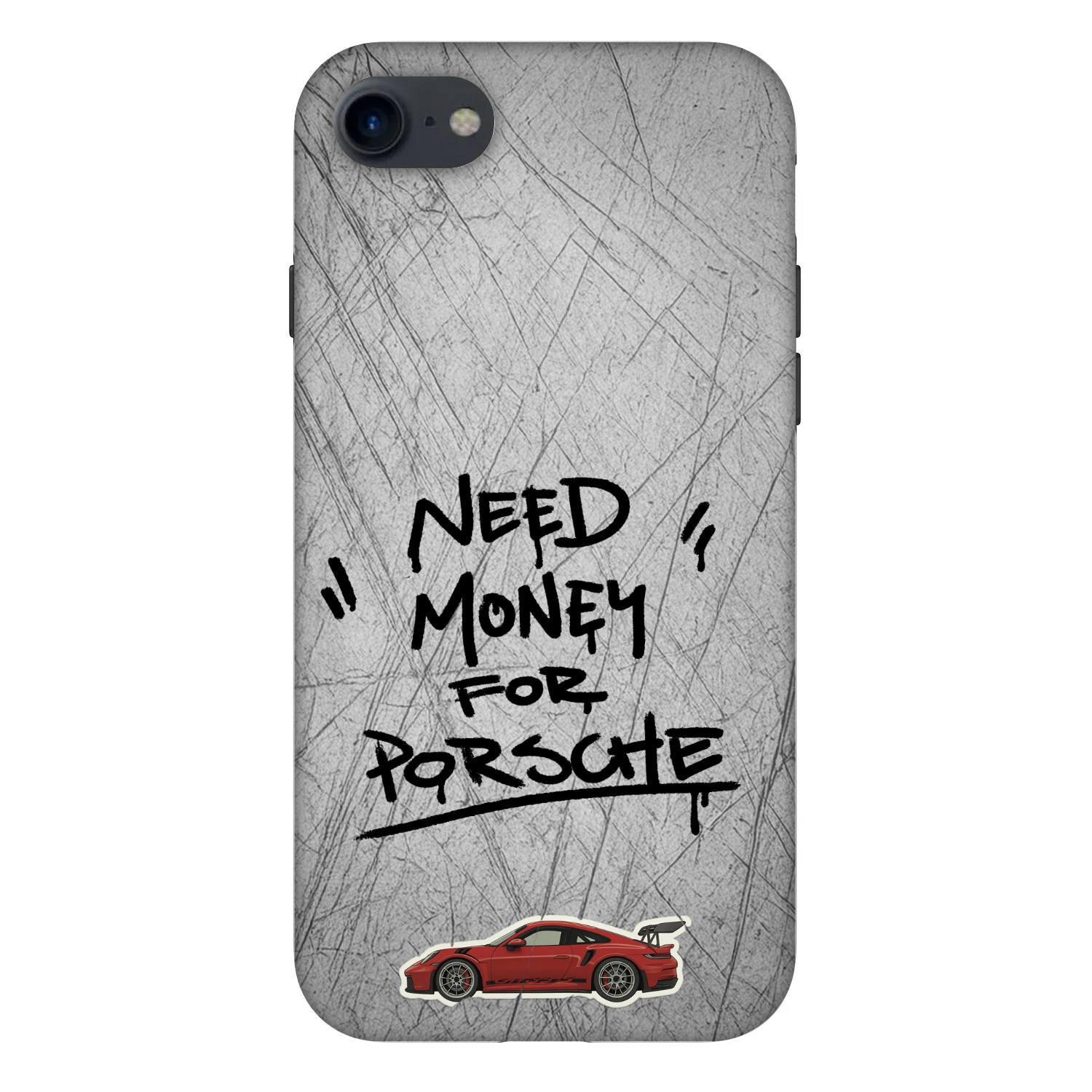 Picasee Fashion Case für Apple iPhone SE 2022 - Grey Drift