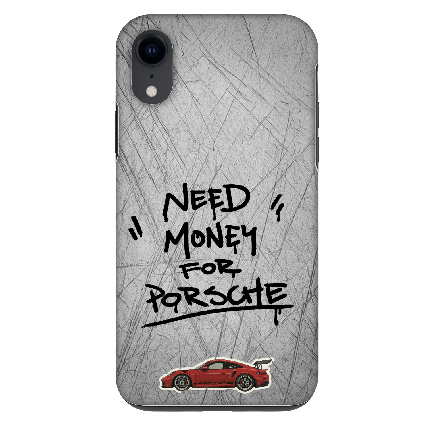 Picasee Fashion Case für Apple iPhone XR - Grey Drift