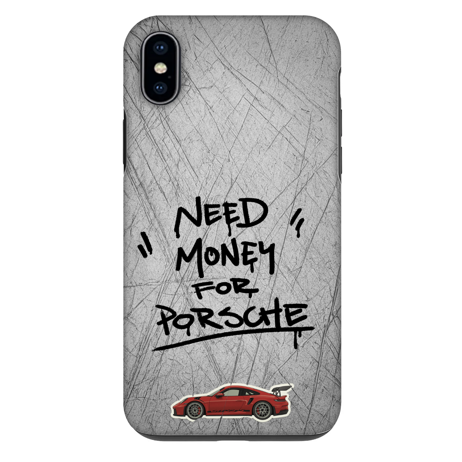 Picasee Fashion Case für Apple iPhone XS Max - Grey Drift