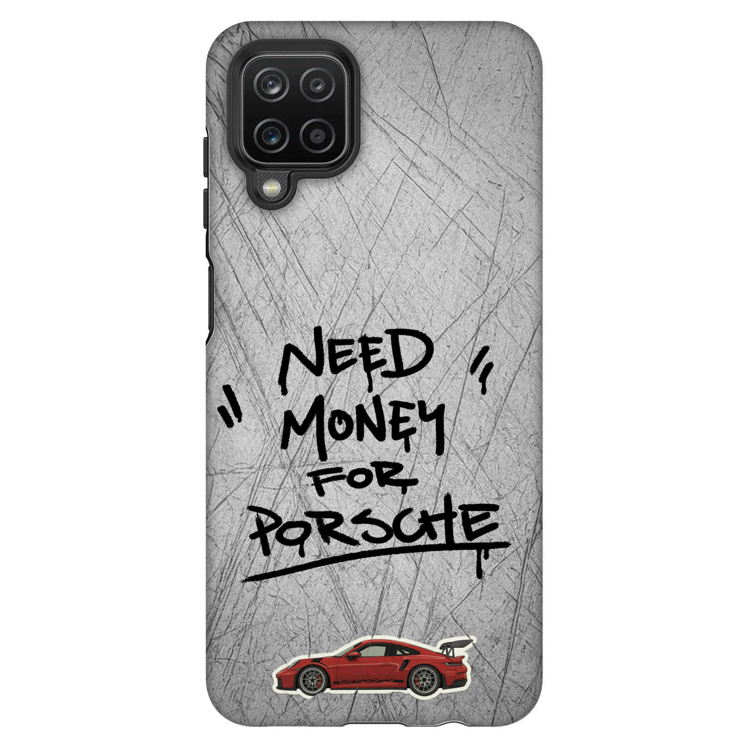 Picasee Fashion Case für Samsung Galaxy A12 A125F - Grey Drift