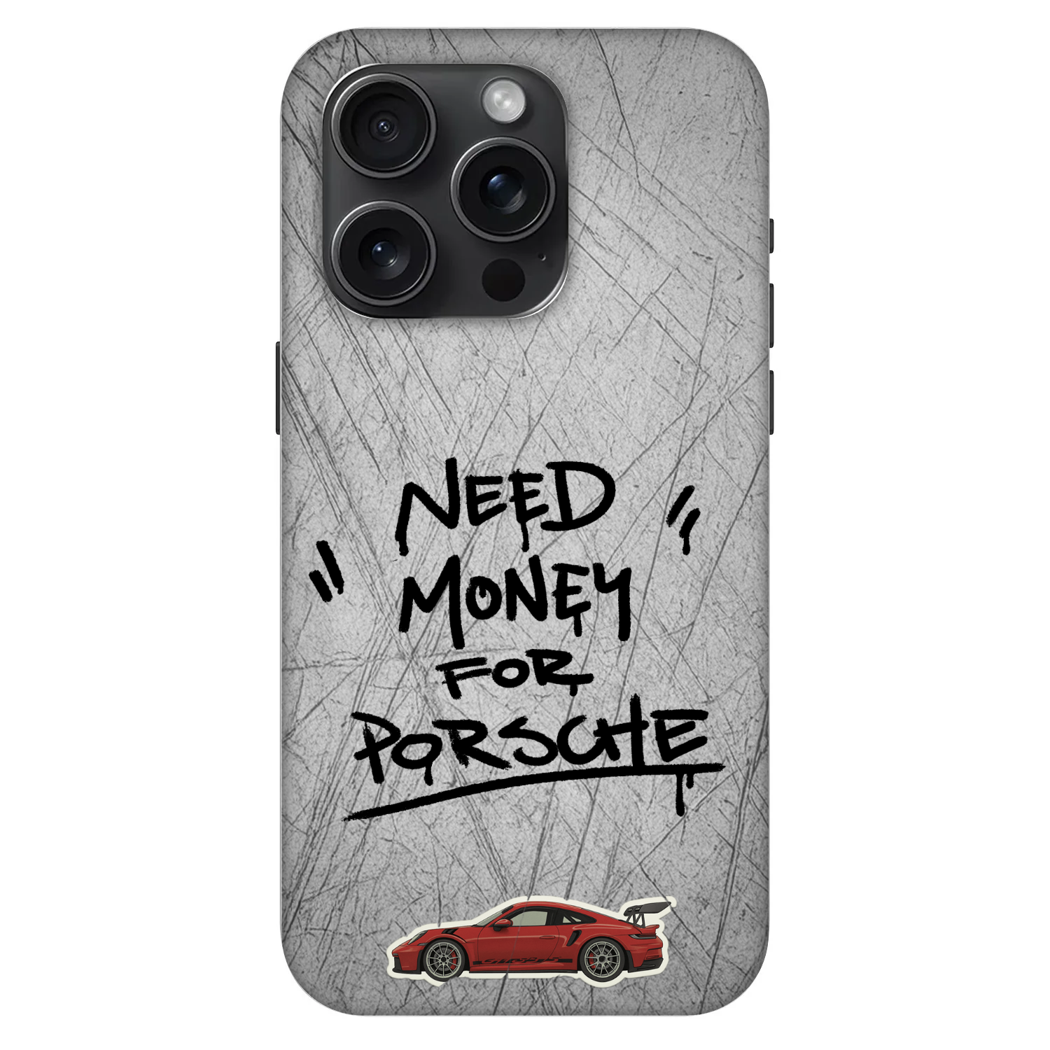 Picasee Fashion Case MagSafe für Apple iPhone 15 Pro - Grey Drift