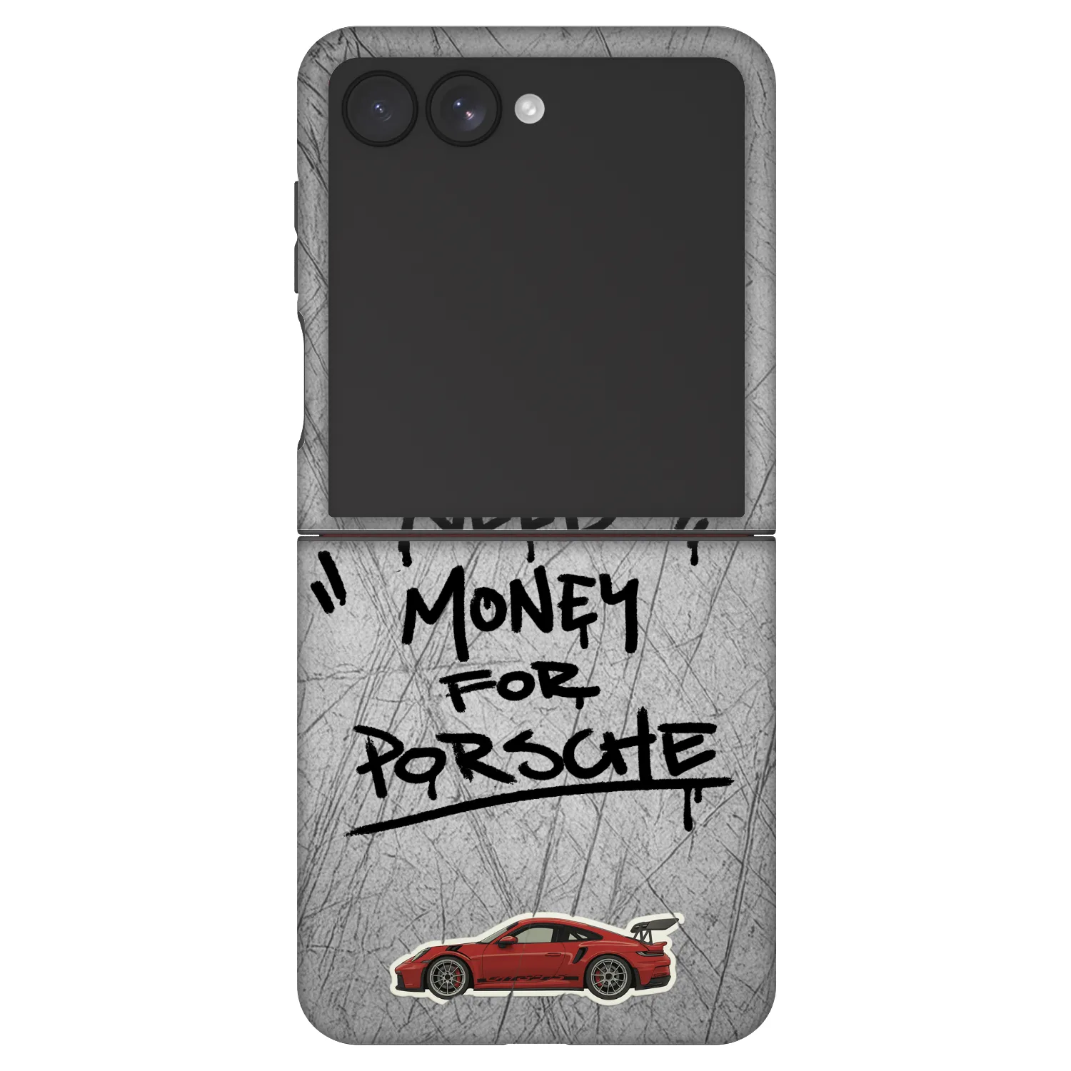 Picasee Fashion Case für Samsung Galaxy Z Flip7 5G - Grey Drift