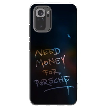 Picasee Xiaomi Redmi Note 10 Hülle - Transparentes Silikon - Neon Nights