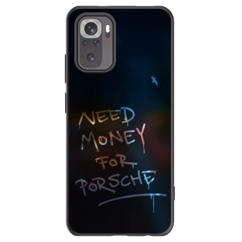 Picasee Xiaomi Redmi Note 10 Hülle - Schwarzes Silikon - Neon Nights