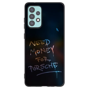 Picasee Samsung Galaxy A72 A725F Hülle - Schwarzes Silikon - Neon Nights