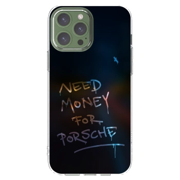 Picasee Apple iPhone 13 Pro Max Hülle - Transparentes Silikon - Neon Nights
