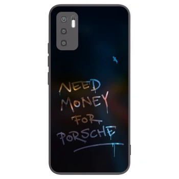 Picasee Xiaomi Redmi Note 10 5G Hülle - Schwarzes Silikon - Neon Nights