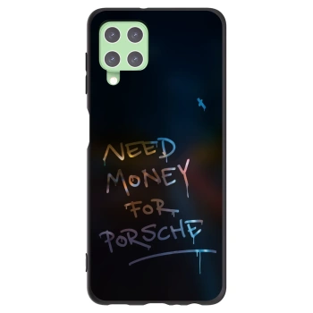 Picasee Samsung Galaxy A22 A225F 4G Hülle - Schwarzes Silikon - Neon Nights