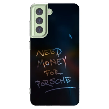 Picasee Samsung Galaxy S21 FE 5G Hülle - Transparentes Silikon - Neon Nights