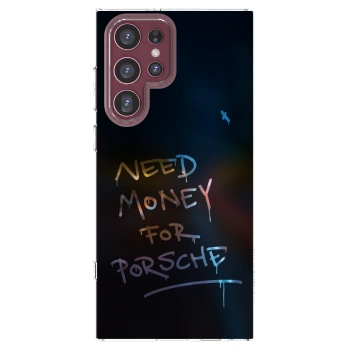 Picasee Samsung Galaxy S22 Ultra 5G Hülle - Transparentes Silikon - Neon Nights
