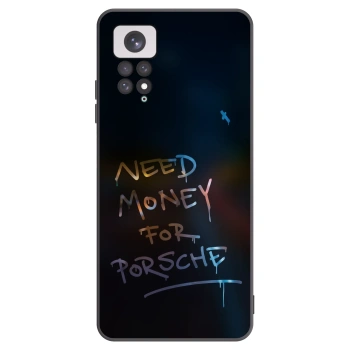 Picasee Xiaomi Redmi Note 11 Hülle - Schwarzes Silikon - Neon Nights