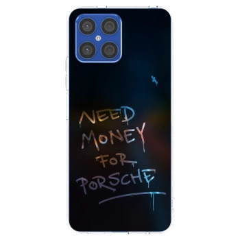 Picasee Honor X8 4G Hülle - Transparentes Silikon - Neon Nights