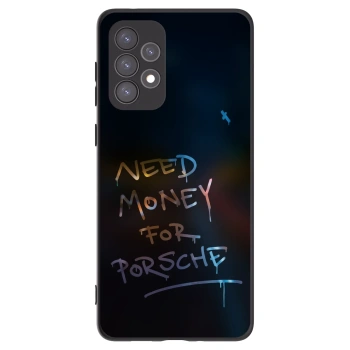Picasee Samsung Galaxy A73 5G Hülle - Schwarzes Silikon - Neon Nights