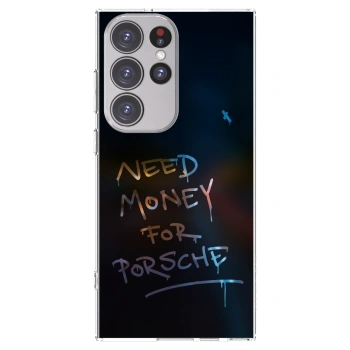 Picasee Samsung Galaxy S23 Ultra 5G Hülle - Transparentes Silikon - Neon Nights