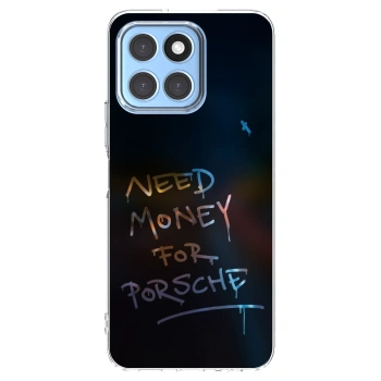 Picasee Honor X8 5G Hülle - Transparentes Silikon - Neon Nights